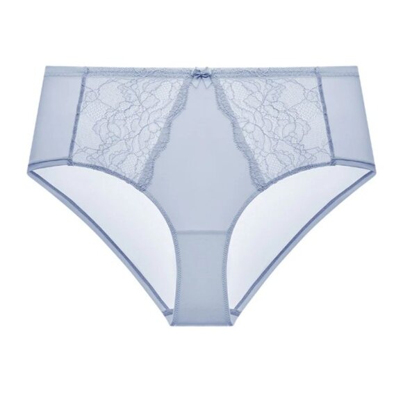Edie High-Rise Brief M Light Blue - Picture 1 of 6